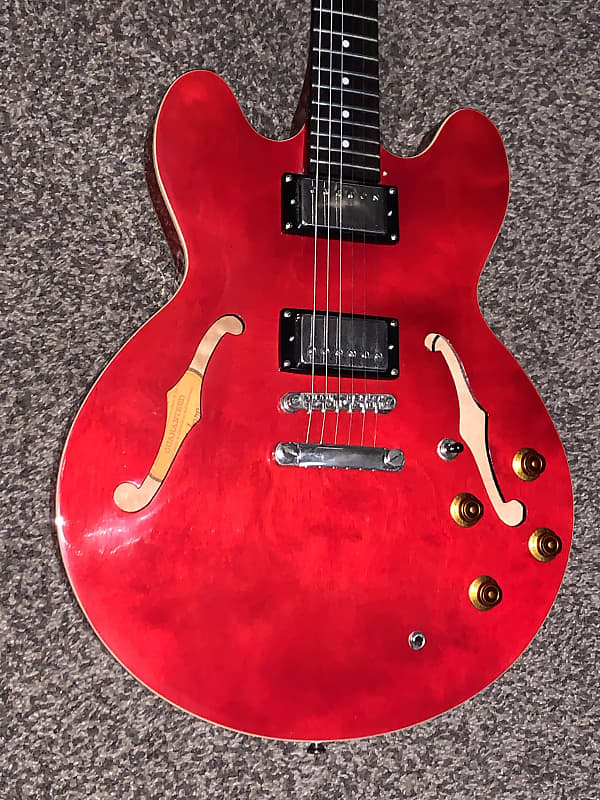 ＥＰＩＰＨＯＮＥ　ＤＯＴ　CH Epiphone Dot - cherry Semi-hollow electric guitar