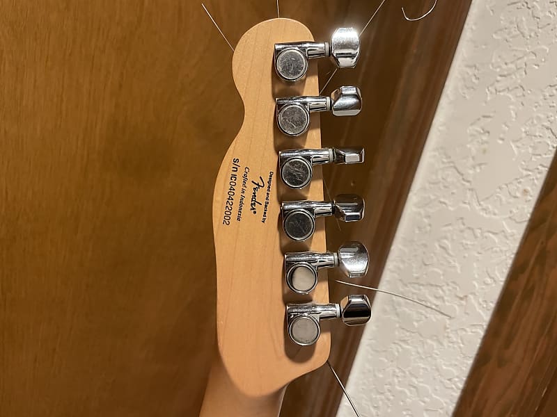 Squier Standard Telecaster Special 2004 Wood | Reverb