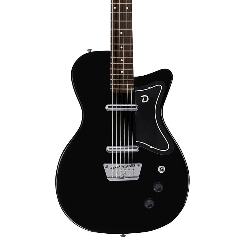 Danelectro 56 Baritone Guitar - Black image 1