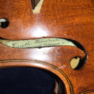 Ernst Heinrich Roth Stradivarius reproduction 1958 image 6