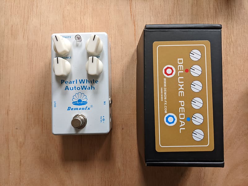 Demonfx Pearl White Autowah 2021 | Reverb