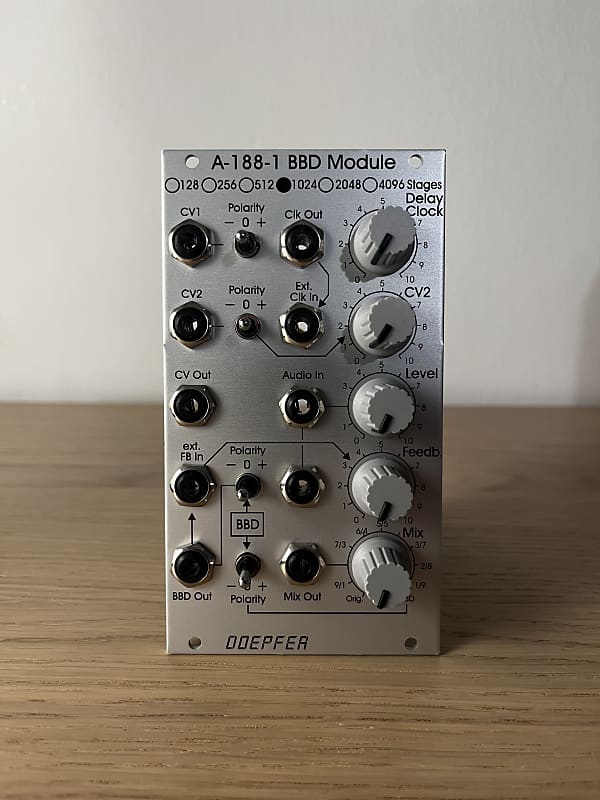 Doepfer A1881C BBD Bucket Brigade Delay Module (2048 Reverb UK