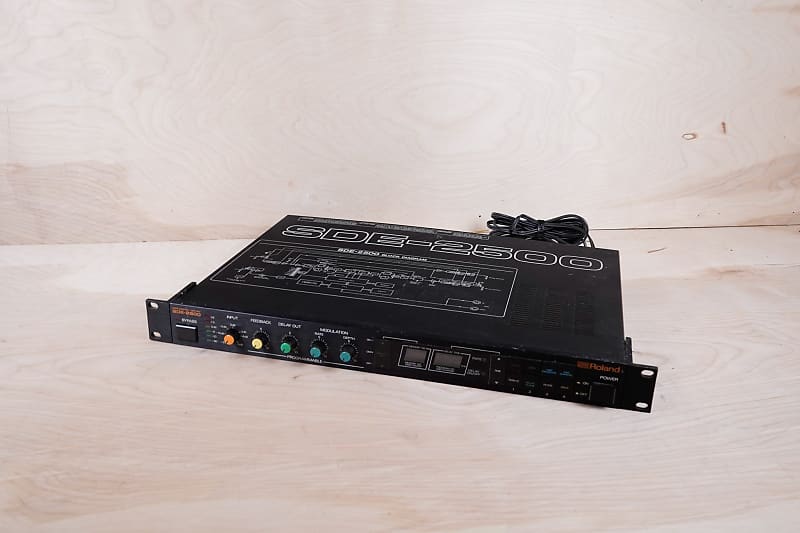 Roland／デジタルディレイ SDE-2500 Roland SDE-2500 MIDI Digital Delay Effect Signal Processor