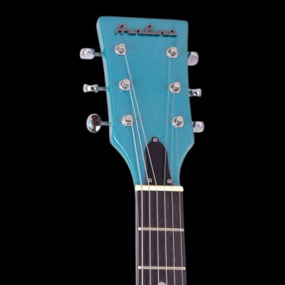 Eastwood Airline Bighorn Electric Guitar - Metallic Blue image 5