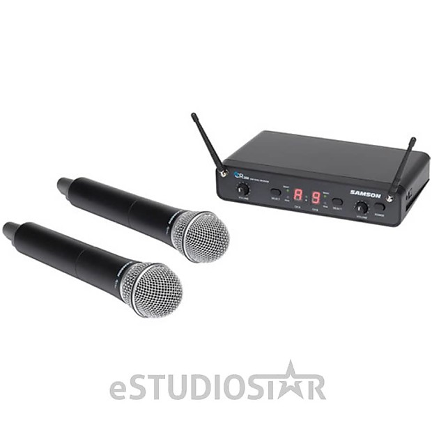 Samson Concert 288 Dual-Channel UHF Wireless Handheld Mic System - I Band (518-566 MHz) image 2