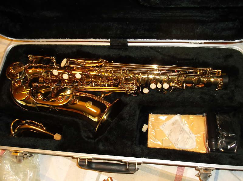 Prestini intermediate Alto saxophone Brass Reverb
