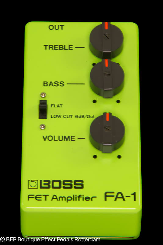 Boss FA-1 FET Amplifier 1983 Japan as used by The Edge - U2