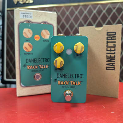 Reverb.com listing, price, conditions, and images for danelectro-back-talk-reverse-delay-reissue