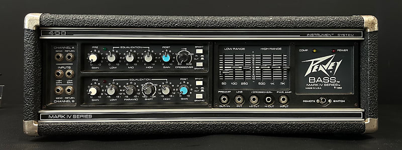 Peavey Bass Mark IV Series 400BH 300-Watt Bass Head | Reverb Canada