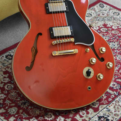 2016 Gibson Memphis Freddie King 1960 ES-345 No.65 of 200 Sixties Cherry VOS w/OHSC, COA & Paperwork image 7