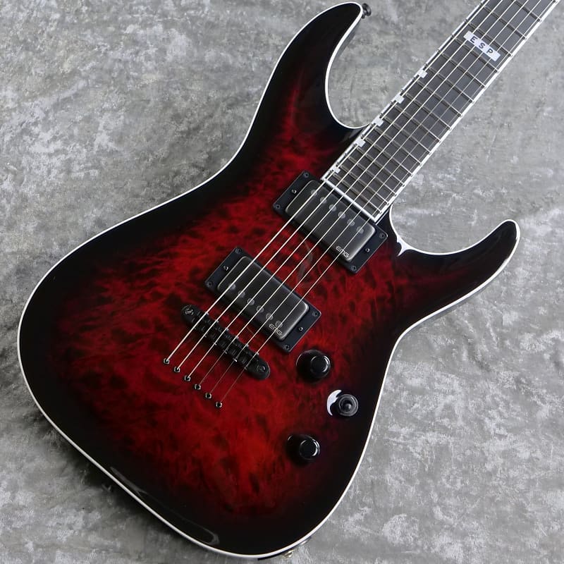 ESP E-II HORIZON NT-II See Thru Black Cherry Sunburst [Made