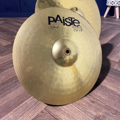 Paiste 101 Hi Hats 14”/35cm Cymbals (Pair) #KX13 | Reverb UK