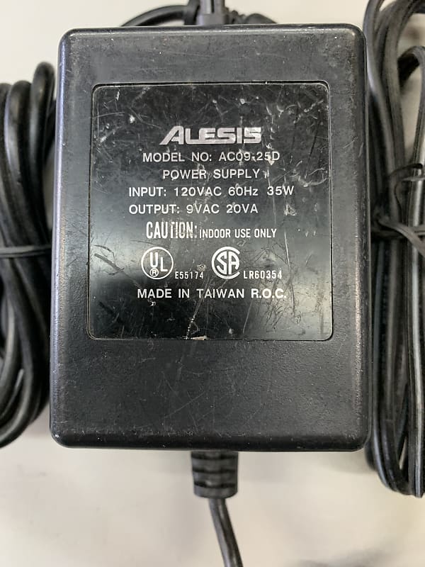 Alesis Quadraverb Quadrasynth Power Supply Reverb