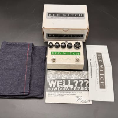 Reverb.com listing, price, conditions, and images for red-witch-pentavocal-tremolo-pedal