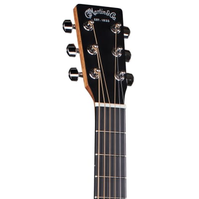 Martin 000C Jr-10E Junior Solid Top Natural Acoustic Electric Guitar w/ Gig Bag image 4
