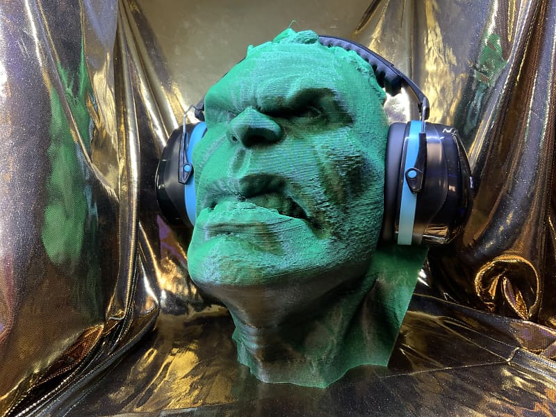 The Hulk Headphone Stand Incredible Immortal Marvel Comic Superhero Headset Rack Avengers Hero