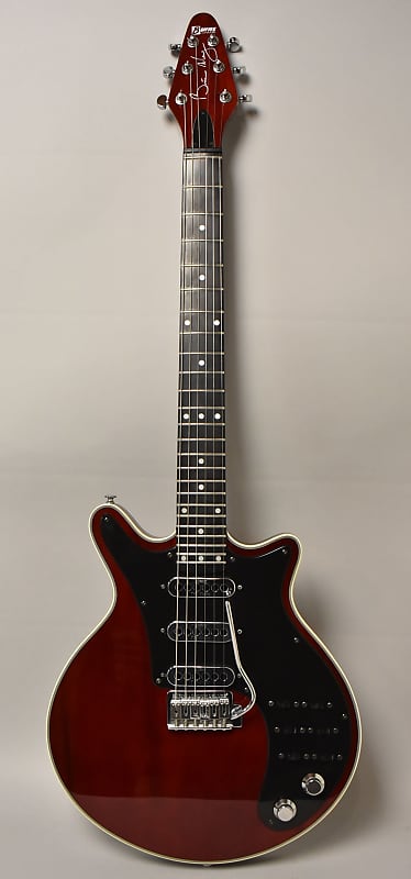 Burns London Brian May Signature Red Special Reissue Cherry Red image 1