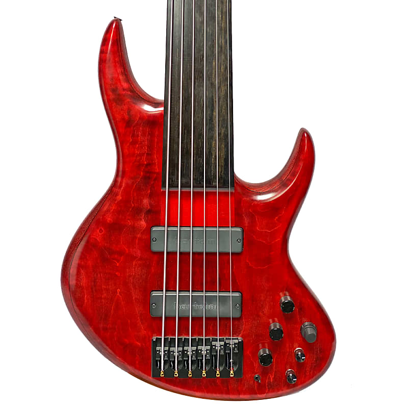 Miura MBR Fretless 6-String Electric Bass Guitar image 1