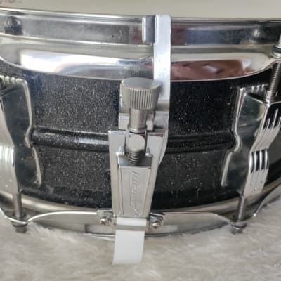 Ludwig Acrolite Black Galaxy 5x14" 8-Lug Aluminum Snare Drum image 6