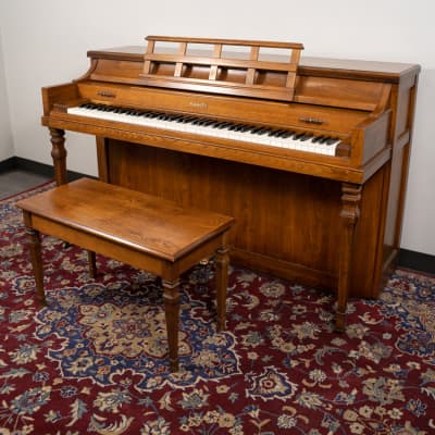 Baldwin Upright Piano | Satin Walnut | SN: 1240580 image 1