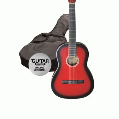 Ashton SPCG12 TRB Classical Guitar Starter Pack for sale