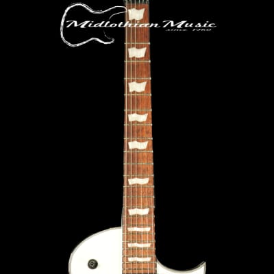 ESP LTD Eclipse EC-256 Electric Guitar - Snow White Gloss Finish image 3