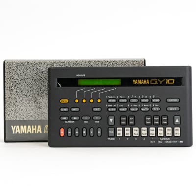 Yamaha QY10 Music Sequencer Rhythm Machine with Case image 1