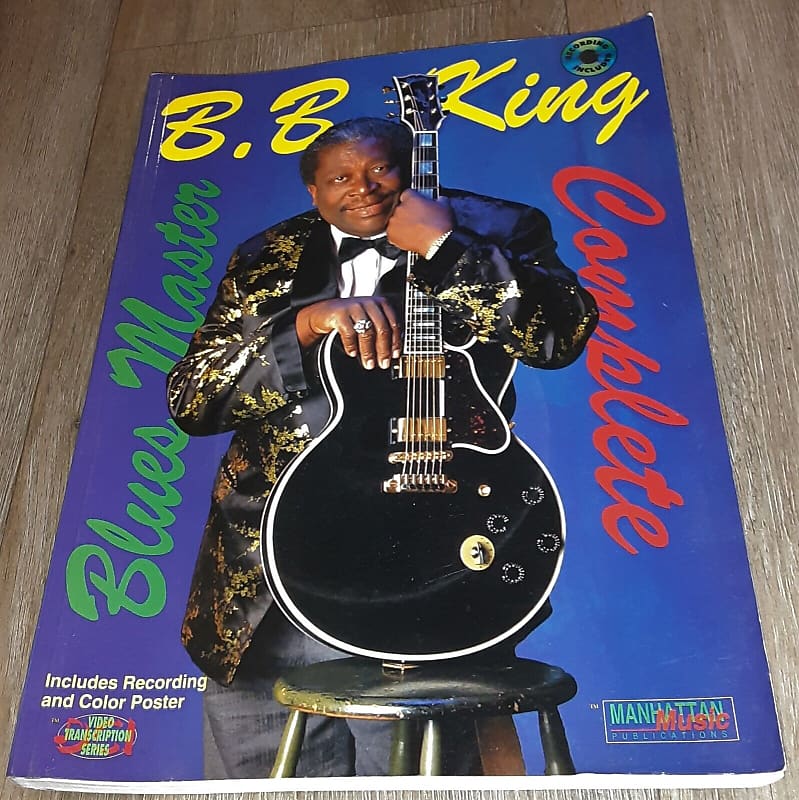 B.B. KING - BLUES MASTER COMPLETE - GUITAR TAB BOOK & CD - | Reverb