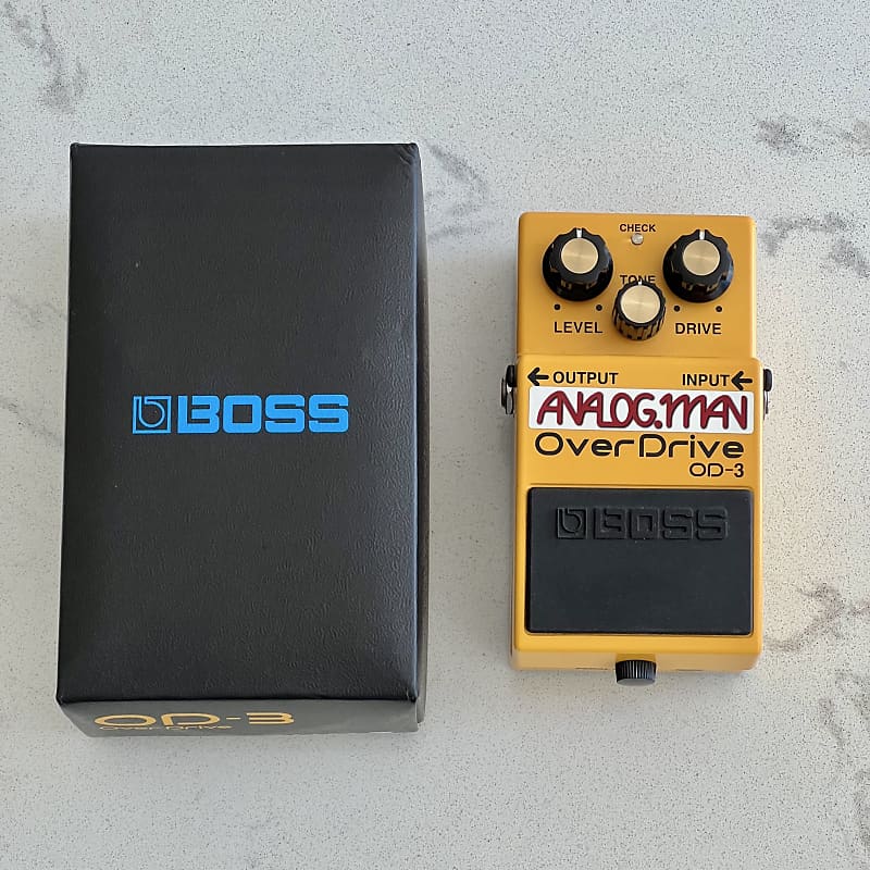 Boss OD-3 Overdrive Analogman Super Mod | Reverb