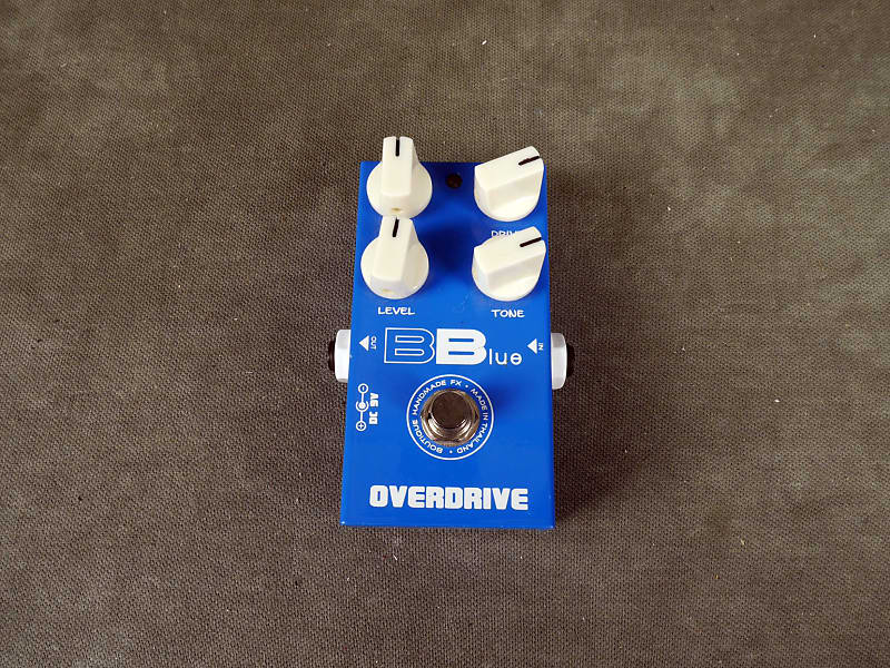 Pedaltank B Blue Overdrive FX Pedal - 2nd Hand | Reverb