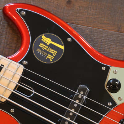 Sire Marcus Miller V7 Vintage Alder 5-String Bass Bright Metallic Red + Fender Case image 6
