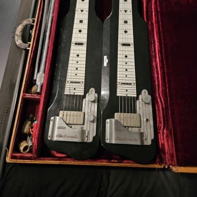 Carter Pedal Steel Guitar E9 Black with embossed wrist rest | Reverb