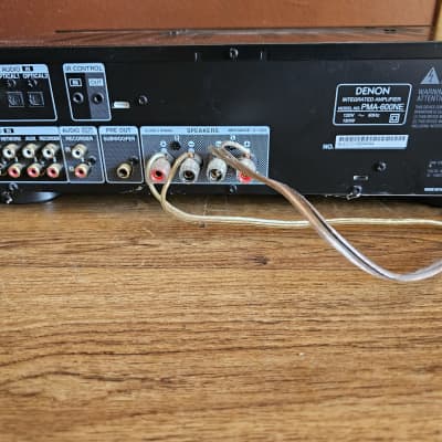 Denon PMA-600NE Integrated Amplifier with Bluetooth 2019 - Present - Black image 8