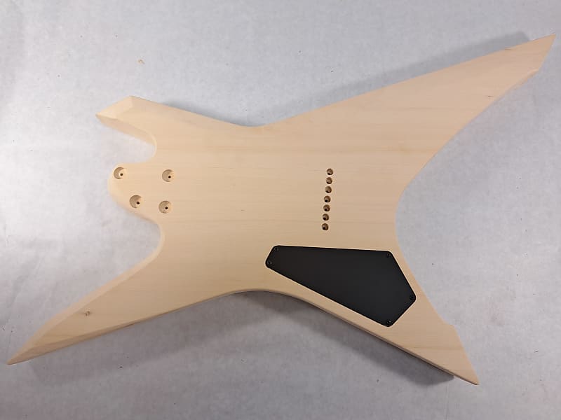 Unfinished HXX Basswood UV Xiphos RG Guitar Body- 7 string Unfinished HXX Basswood UV Xiphos RG Guitar Body- 7 string