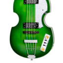 New Hofner Ignition Pro Beatle Bass, HI-BB-PE-GR, Green, w/Upgraded Features & Free Shipping!