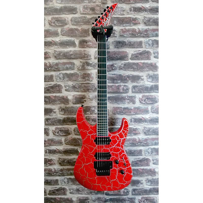 Jackson Soloist Crackle Red | Reverb