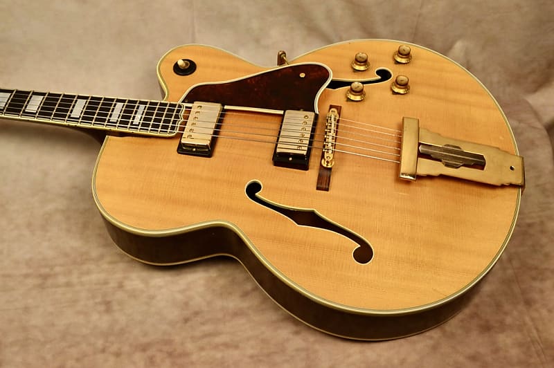 Vintage 1969 Gibson L-5CES - "Two Tone" - Rare Blonde with Dark Back and Sides" WIDE NUT L-5CESN L-5 L-5C image 1