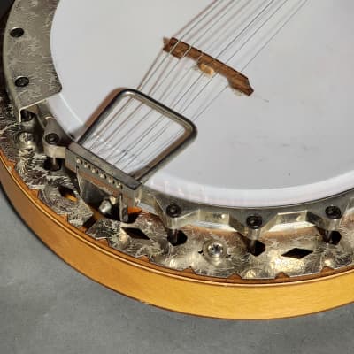 Contessa 6 String Banjo 1960's - Natural image 12