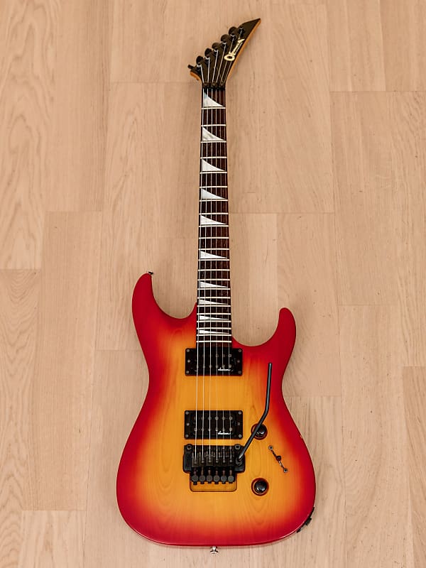 1990 Charvel by Jackson Archtop Dinky DKA-110-HH Cherry Sunburst, Japan