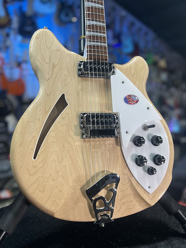 New Rickenbacker 360 Mapleglo Electric Guitar w/ OHSCase, Free Ship, Auth Dealer 360MG 774 image 1