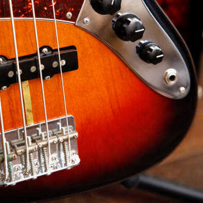 Fender American Original 60's Jazz Bass Sunburst Pre-Owned image 7