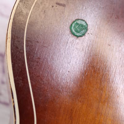 Vintage 1950's KAY Archtop - Maple Fingerboard -Fresh Neck Reset image 6