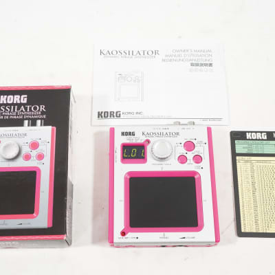 KORG KO-1 PINK KAOSSILATOR Dynamic Phrase Synthesizer KO1 | Reverb