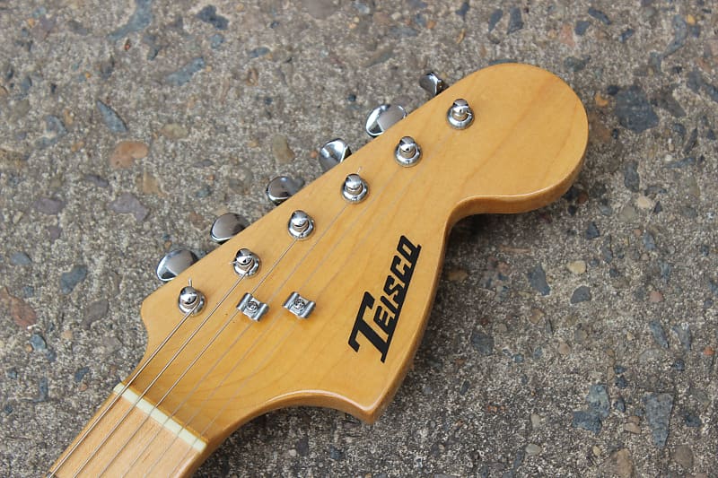 1970's Teisco Japan Telecaster Deluxe Vintage Electric Guitar | Reverb