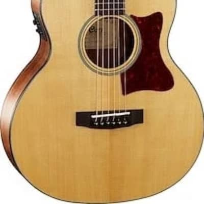 Cort LCJWAOP Little CJ Walnut Spruce Top Mahogany Neck 6-String Acoustic-Electric Guitar w/Gig Bag image 8