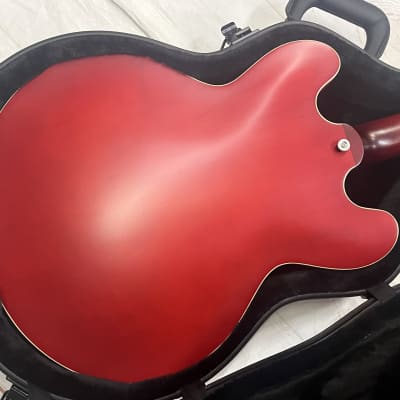 Gibson ES-335 Satin 2022 - Satin Cherry New Unplayed w/Case Auth Dealer 7lb15oz #316 image 13