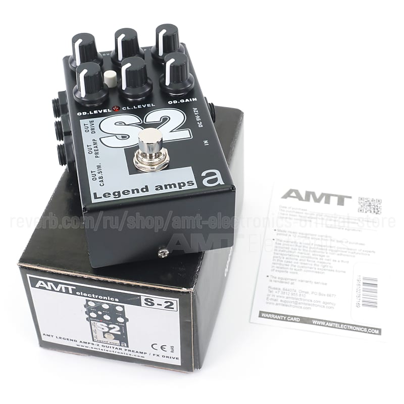 AMT Electronics S2 (Soldano) - 2 channels guitar | Reverb