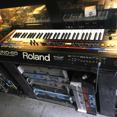 Roland Juno-60 Polyphonic Analog Vintage Synthesizer 61 key keyboard //ARMENS//