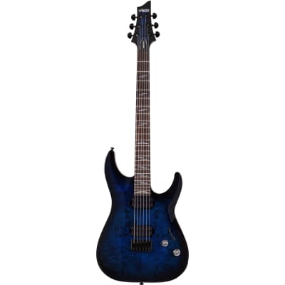 SCHECTER NV III 24 AS See thru Blue (S/N:SA0811122) (07/24