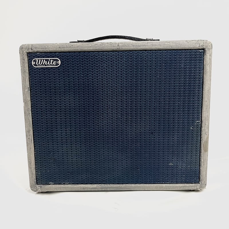 Fender White amp higher fidelity model 80 1950's - White